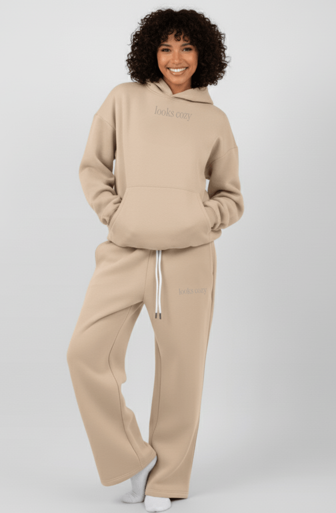 Straight Leg Sweatpants - LooksCozy