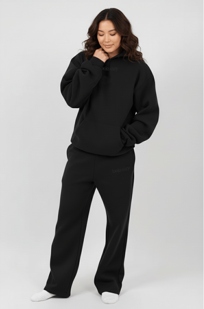 Straight Leg Sweatpants - LooksCozy