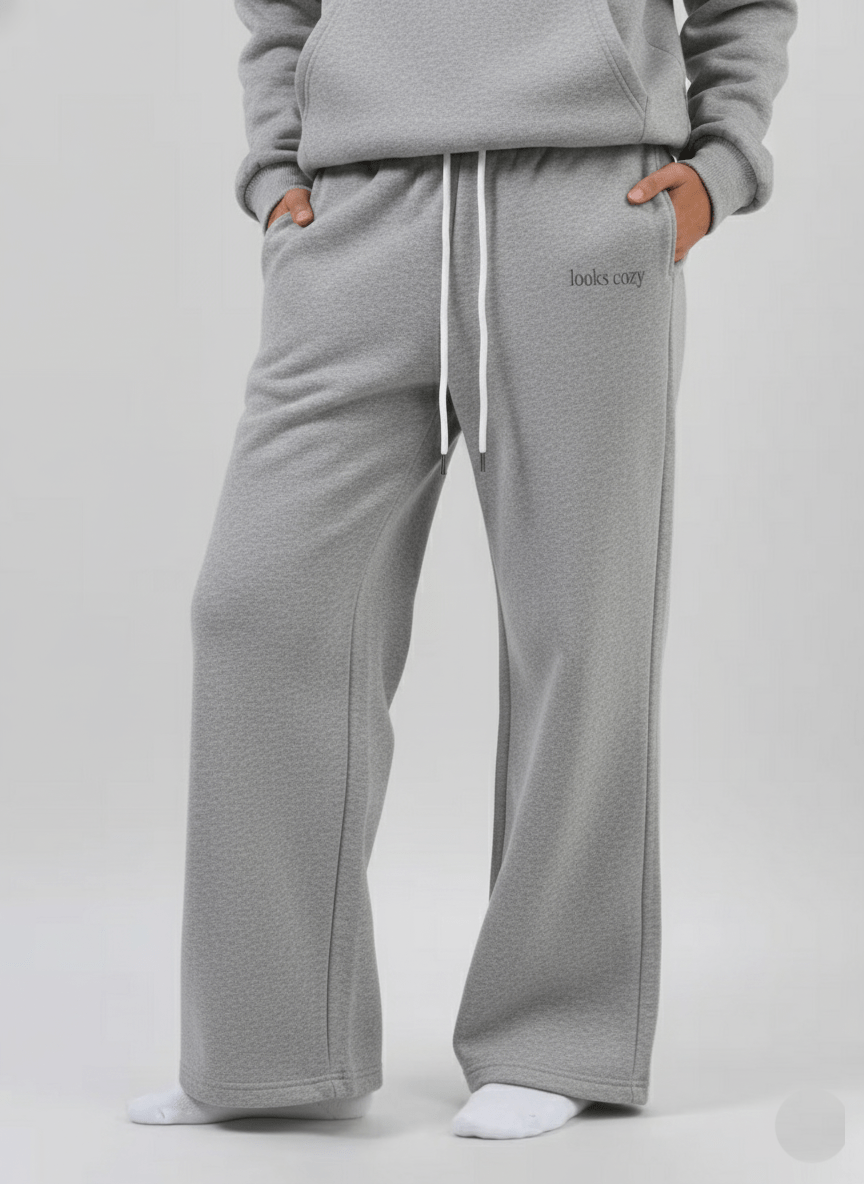 Straight Leg Sweatpants - LooksCozy